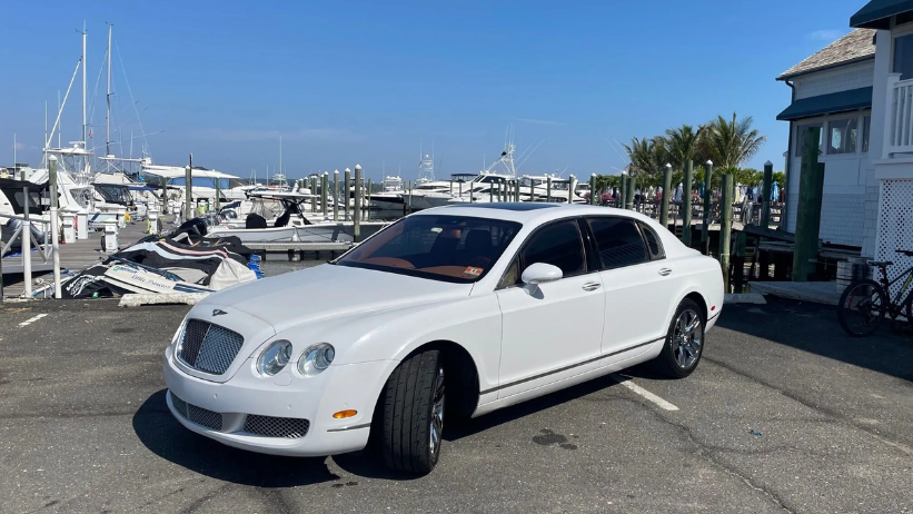 BENTLEY FLYING SPUR WHITE - SEDAN-3